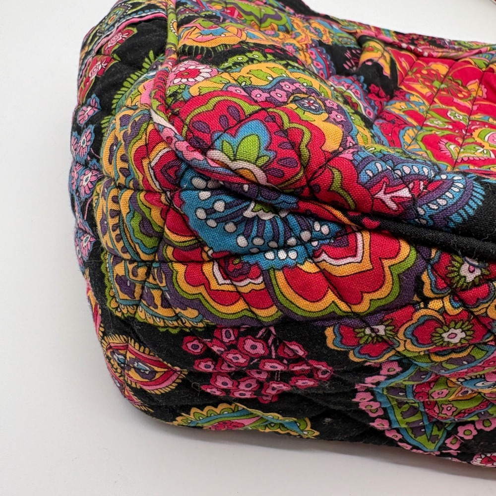 Vera Bradley Symphony In Hue Retired Paisley Reversible Tote shoulder bag - Picture 3 of 10